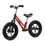 Detské odrážadlo Tiny Bike gumové kolesá čierno-červené